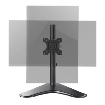 ProperAV Desk Monitor Stand 17" - 34" Freestanding Base VESA Max 100x100