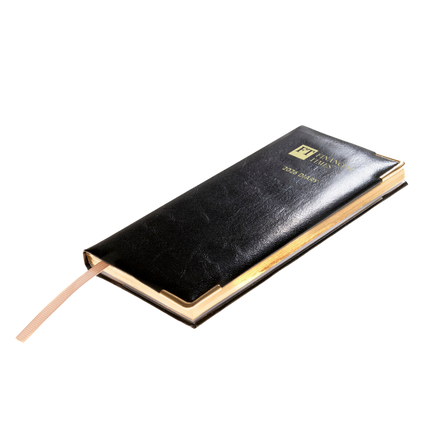 2026 Portrait Pocket Diary - Week to View - Black (PC-26)