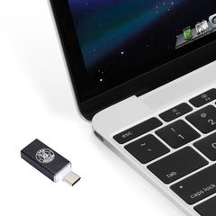 ENKAY Hat-Prince HC-3 Aluminium Alloy USB 3.0 Female to USB-C / Type-C 3.1 Male Data Transmission Charging Adapter