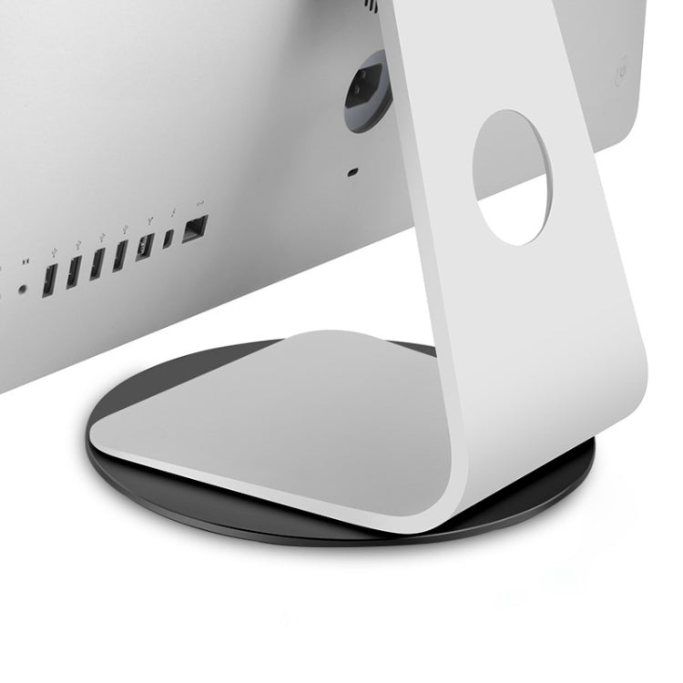 AP-5M iMac Computer Monitor Aluminum Alloy Base 360 Degree Rotatable Chassis Support Holder