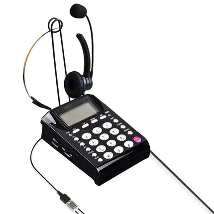 Dual 3.5mm Female to RJ9 PC / Mobile Phones Headset to Office Phone Adapter Convertor Cable, Length: 30cm