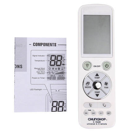 CHUNGHOP K-1060E Universal Air-Conditioner Remote Controller
