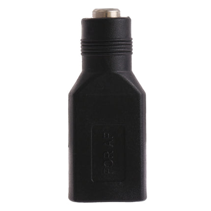 USB Female to 5.5 x 2.1mm Female Plug Adapter Connector, USB Female to 5.5 x 2.1mm