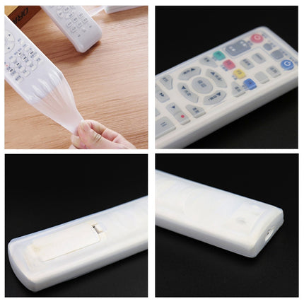 5 PCS Smart TV Box Remote Control Waterproof Dustproof Silicone Protective Cover, Size: 21*5*2cm, 21*5*2cm