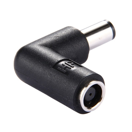 DC 4506 Male  to DC 7406 Female Connector Power Adapter for HP Laptop Notebook, 90 Degree Right Angle Elbow