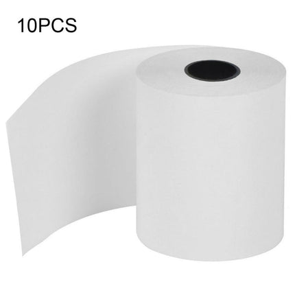 10 PCS 57mmx50mm 0.06-0.08mm Thickness Thermal Paper, 57*50mm Thermal Paper