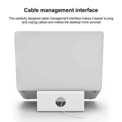 Aluminum Cooling Stand for Laptop, Suitable for Mac Air, Mac Pro,  iPad, and Other 11-17 inch Laptops, Aluminum Stand Silver, Aluminum Stand Grey, Aluminum Stand Gold