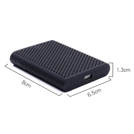 PT500 Scratch-resistant All-inclusive Portable Hard Drive Silicone Protective Case for Samsung Portable SSD T5, with Vents, Red, White, Black, Blue