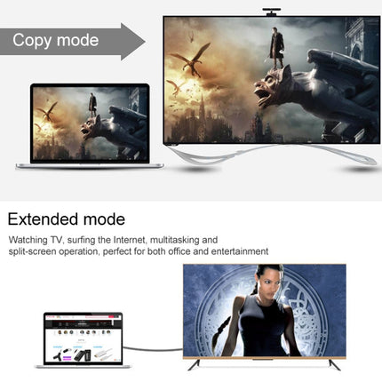 30cm High Speed HDMI 19 Pin Male to HDMI 19 Pin Female Adapter Cable, Length: 30cm