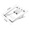 Laptop Height Extender Holder Stand Folding Portable Computer Heat Dissipation Bracket, Size: 22.3x23.5x1.3cm