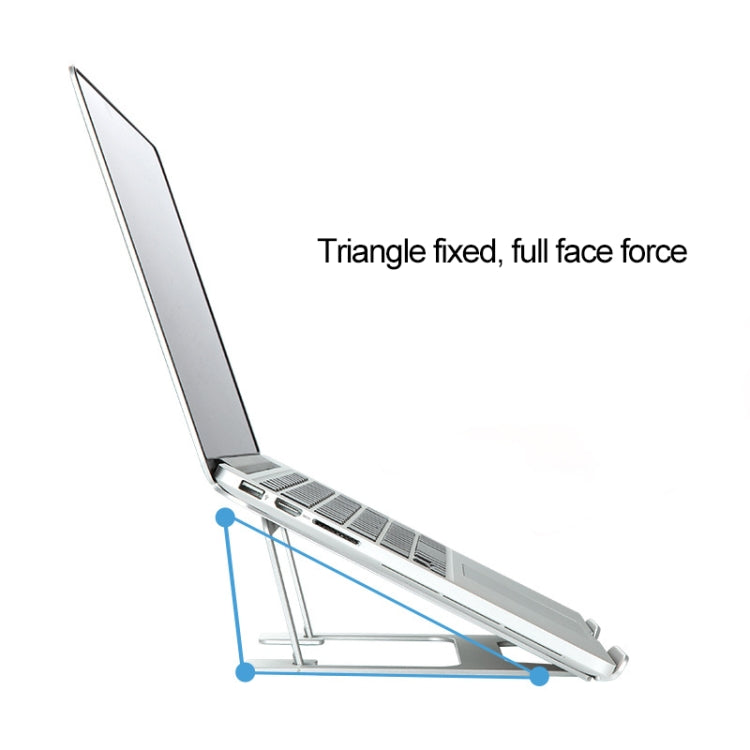 Laptop Height Extender Holder Stand Folding Portable Computer Heat Dissipation Bracket, Size: 22.3x23.5x1.3cm