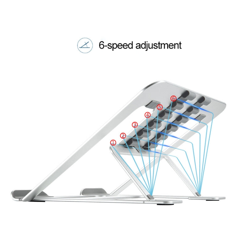 Laptop Height Extender Holder Stand Folding Portable Computer Heat Dissipation Bracket, Size: 22.3x23.5x1.3cm