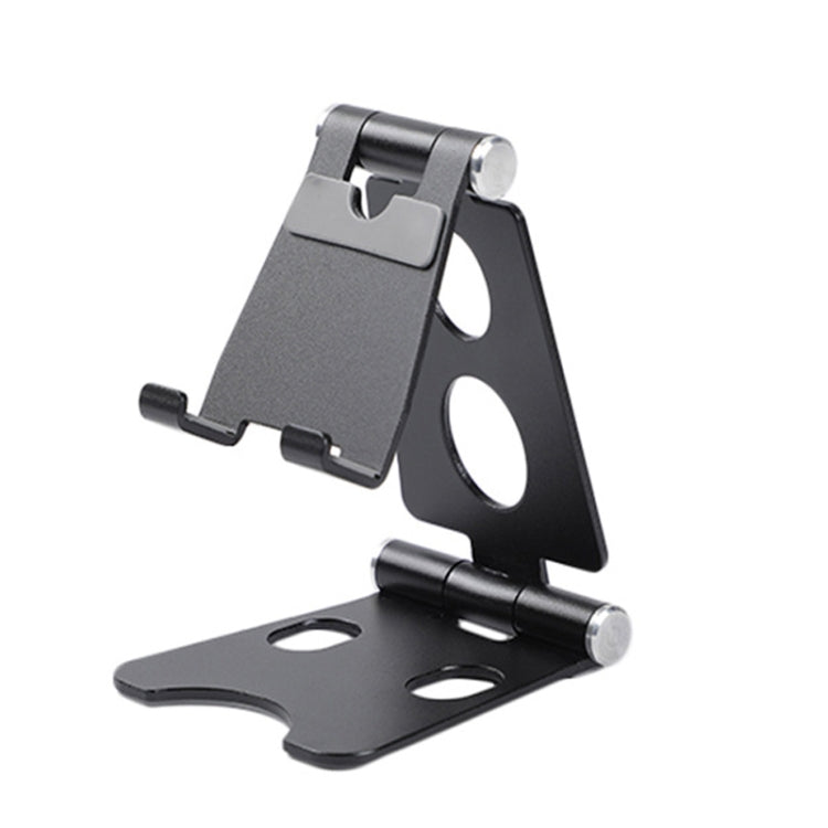 ROOSTAND R2 Aluminum Alloy Mobile Desktop Tablet Bracket Double Folding Lazy Artifact, Size: 6.4x7x9cm, R2 Black, R2 Champagne Gold, R2  Rose Gold, R2  Rose Red, R2  Silver