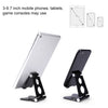 ROOSTAND R2 Aluminum Alloy Mobile Desktop Tablet Bracket Double Folding Lazy Artifact, Size: 6.4x7x9cm, R2 Black, R2 Champagne Gold, R2  Rose Gold, R2  Rose Red, R2  Silver