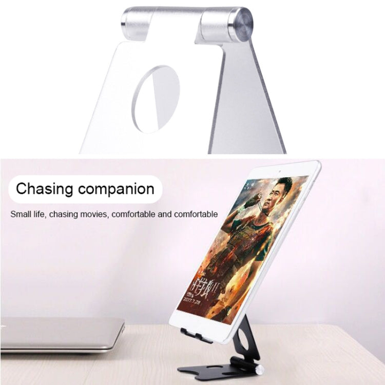 ROOSTAND R2 Aluminum Alloy Mobile Desktop Tablet Bracket Double Folding Lazy Artifact, Size: 6.4x7x9cm, R2 Black, R2 Champagne Gold, R2  Rose Gold, R2  Rose Red, R2  Silver