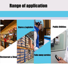 QS-5806 Portable 58mm Bluetooth POS Receipt Thermal Printer, QS-5806-H, QS-5806-E
