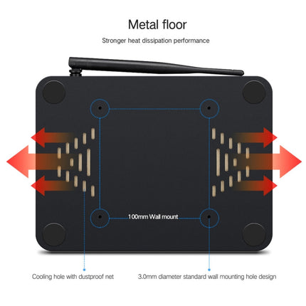 PiPo X11 TV Box Style Tablet Mini PC, 3GB+64GB, 9.0 inch Windows 10 Intel Celeron N4020 Quad Core up to 2.8GHz, US/EU Plug