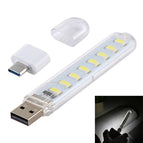 with Type-C Adapter / White Light