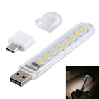 with Type-C Adapter / Warm White
