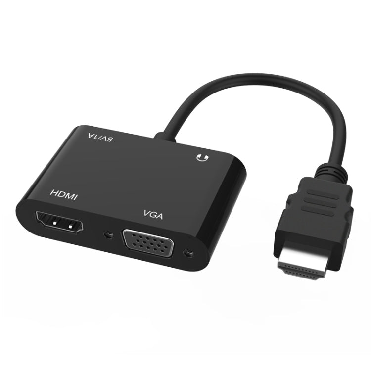 Onten 5165HV HDMI to HDMI + VGA Adapter, 5165HV