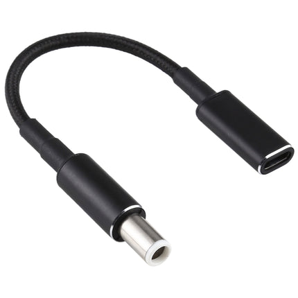 PD 100W 18.5-20V 7.4 x 0.6mm to USB-C / Type-C Adapter Nylon Braid Cable for Dell