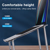 R-JUST BJ03 Universal Detachable Bench Shape Aluminum Alloy Angle Adjustable Laptop Stand, BJ03