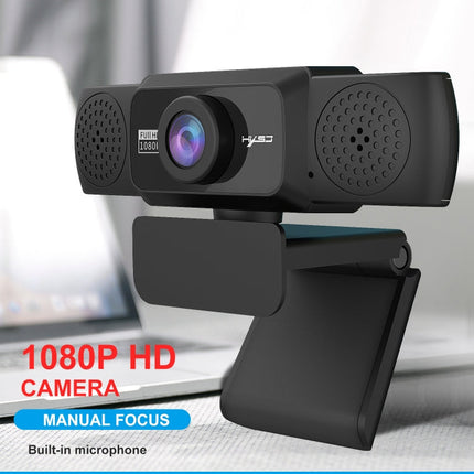 HXSJ S5 1080P Adjustable HD Video Webcam PC Camera with Microphone