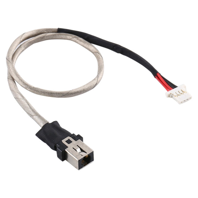 DC Power Jack Connector With Flex Cable for Lenovo YOGA 710-14IKB 80V4 710-15IKB 80V5 710-14ISK 710-14 5C10L47350 DC30100W800, For Lenovo YOGA 710-14IKB