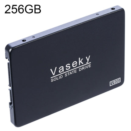 Vaseky V800 256GB 2.5 inch SATA3 6GB/s Ultra-Slim 7mm Solid State Drive SSD Hard Disk Drive for Desktop, Notebook, 256GB
