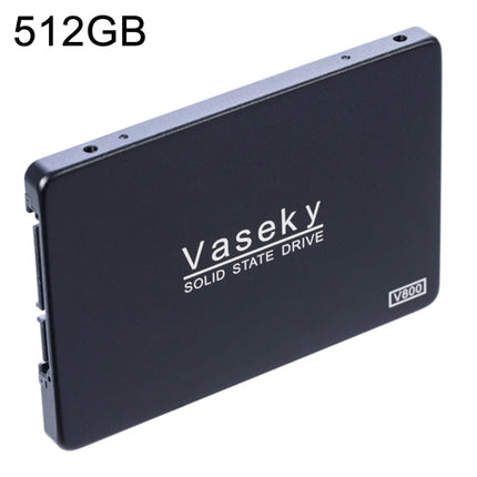 Vaseky V800 512GB 2.5 inch SATA3 6GB/s Ultra-Slim 7mm Solid State Drive SSD Hard Disk Drive for Desktop, Notebook, 512GB