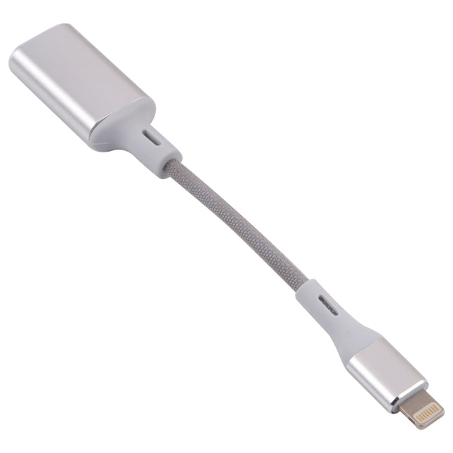 8 Pin Male to USB Female OTG Camera Adapter, Compatible with IOS 13 or Above