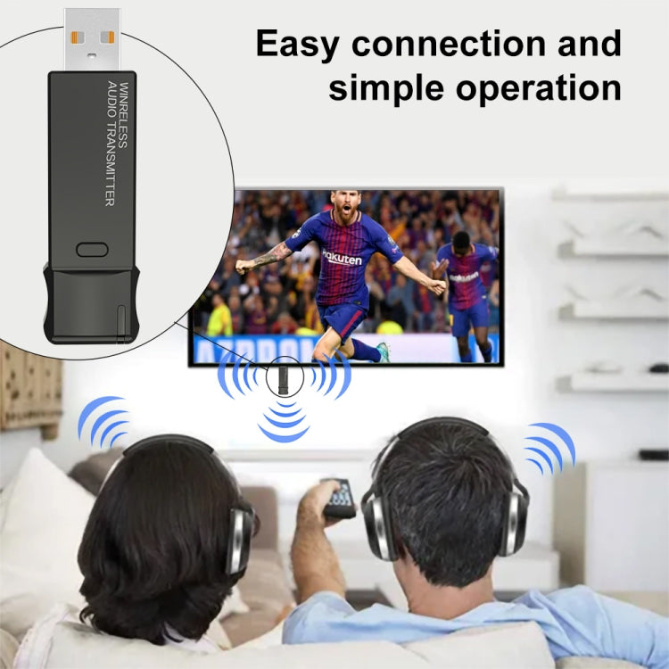 LE501 USB Bluetooth 5.3 Wireless Audio Transmitter, LE501