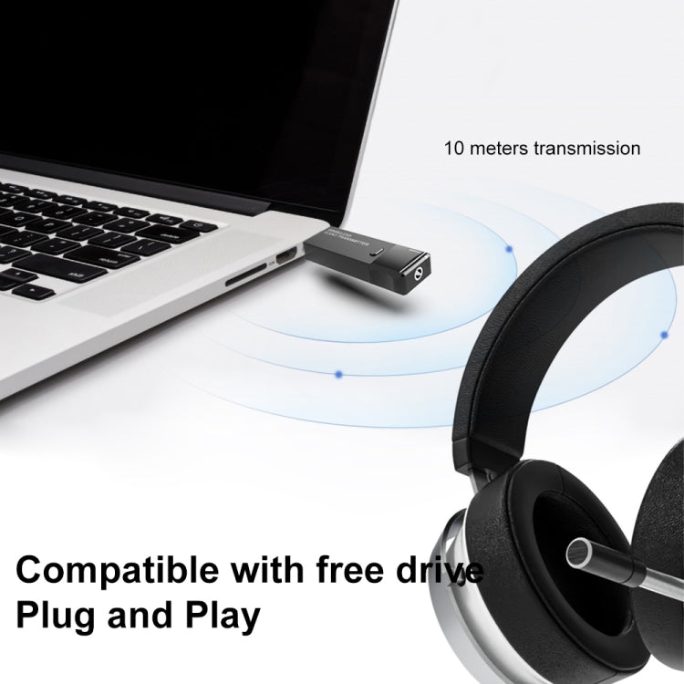 LE501 USB Bluetooth 5.3 Wireless Audio Transmitter, LE501