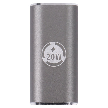 20W 8 Pin Male to USB-C / Type-C Female Elbow Charging Adapter, Elbow