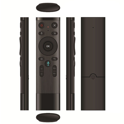 Q5 Voice Foreign Version USB 2.4G Wireless Voice Flying Mouse Remote Control, Support Set-Top Box / Computer, Voice