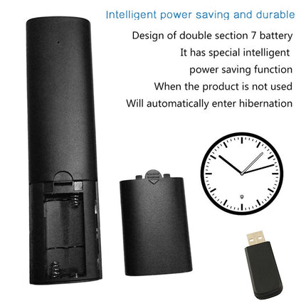 Q5 Voice Foreign Version USB 2.4G Wireless Voice Flying Mouse Remote Control, Support Set-Top Box / Computer, Voice