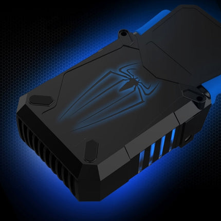 Ice Troll 5 COOLCOLD Portable Laptop Cooling Fan Air Cooler Speed Adjustable High Performance Notebook Fan Cooler Controller, USB 5V (Black)