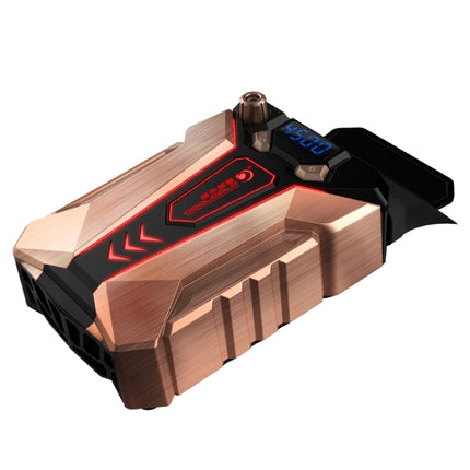 Ice Troll 7 COOLCOLD Portable Laptop Notebook Fan Turbo Radiator Ultra Silent Cooling Fan, AC 220V(Bronze)