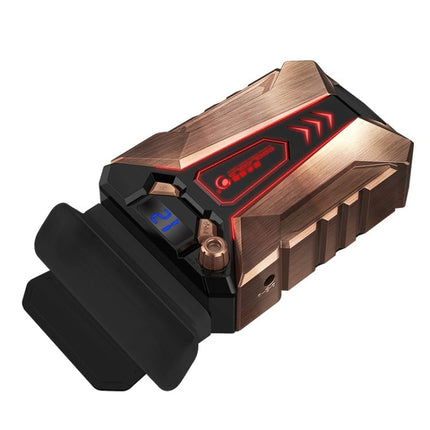 Ice Troll 7 COOLCOLD Portable Laptop Notebook Fan Turbo Radiator Ultra Silent Cooling Fan, AC 220V(Bronze)