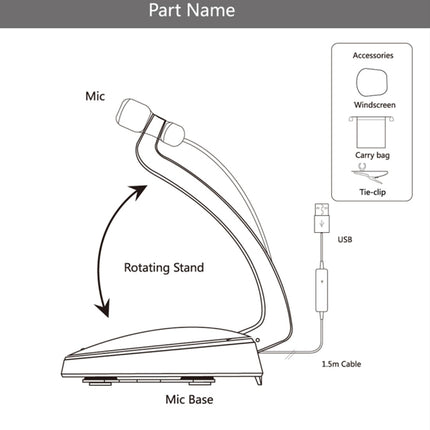 Compatible with PC and Mac for Live Broadcast Show, KTV, etc.