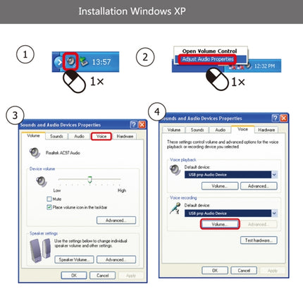 Compatible with PC and Mac for Live Broadcast Show, KTV, etc.