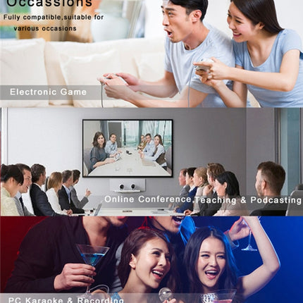 Compatible with PC and Mac for  Live Broadcast Show, KTV, etc.
