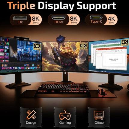 GXMO H90 Pro Windows 11 Mini PC, AMD Ryzen 7 8745HS Octa Core Processor, EU Plug