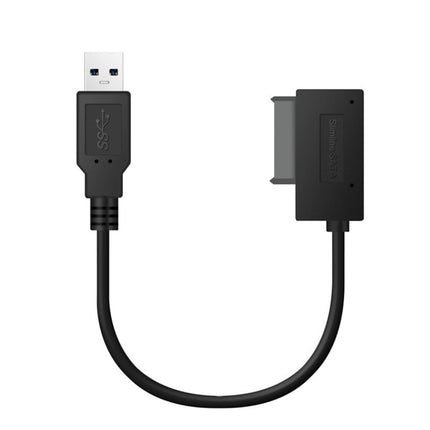 Professional USB 3.0 to 7+6Pin Slimline SATA Cable Adapter Indicator, USB 3.0