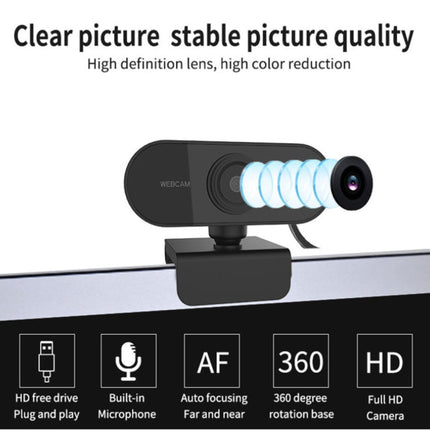 HD-U01 1080P USB Camera WebCam with Microphone