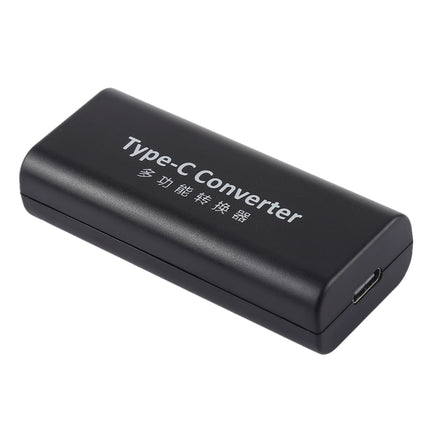 DC 5.5 x 2.1mm Power Jack Female to USB-C / Type C Female Power Connector Adapter with 30cm USB-C / Type C Cable