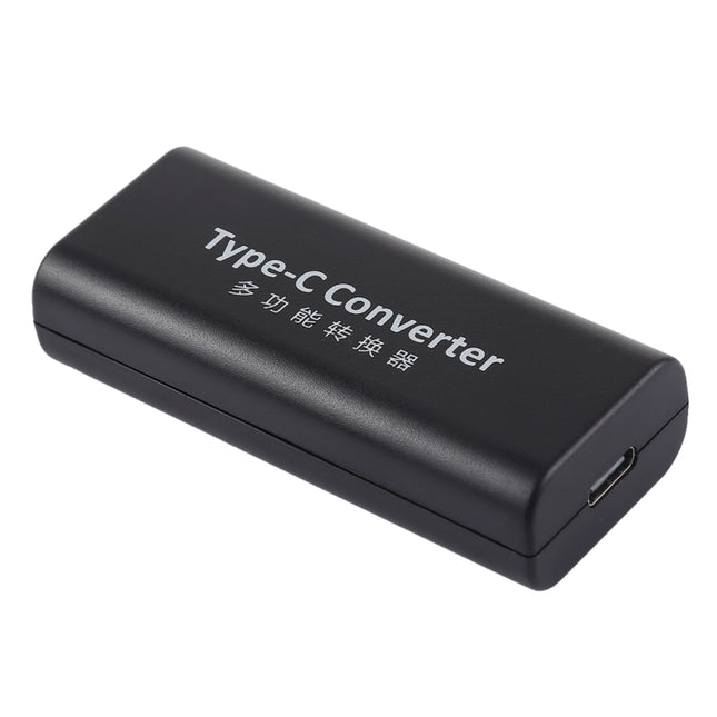 DC 5.5 x 2.1mm Power Jack Female to USB-C / Type C Female Power Connector Adapter with 30cm USB-C / Type C Cable