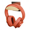 Square Stainless Steel Patch + Solid Wood Wall-mounted Headset Holder, PC2920A, PC2920B