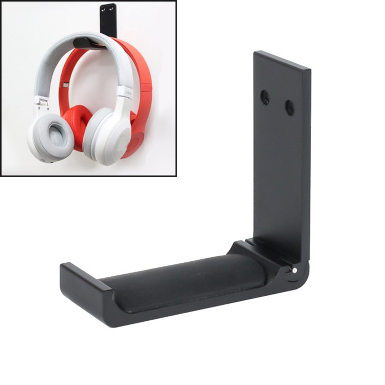 Paste Screw Type Metal Foldable Headset Stand Display Hanger, Paste Screw Type