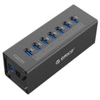 7 Ports (Black) / Black